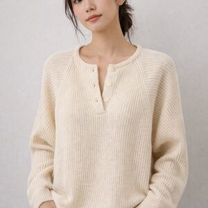 LAMBSWOOL High Quality  Women's Sweater